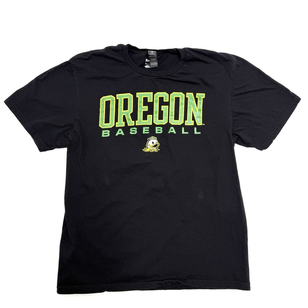 Fanatics Oregon Ducks Baseball Tshirt‎ Men's Size Médium Black Team Unity Tee